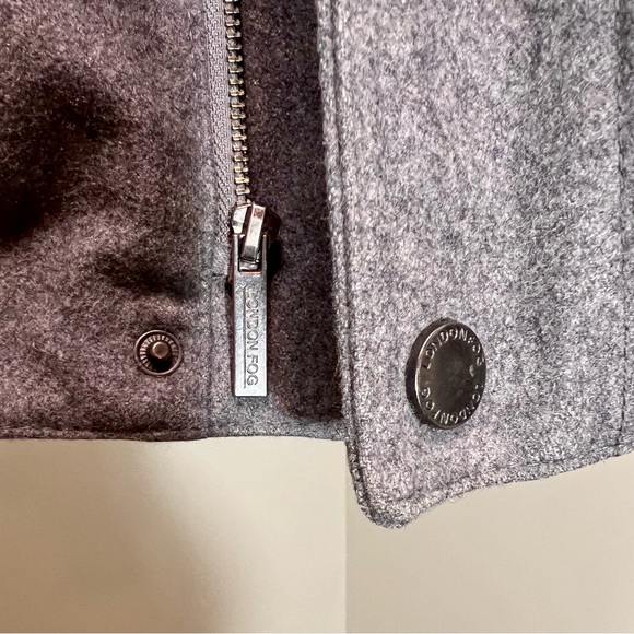 London Fog Gray Men’s Coat - Small - Picture 7 of 9